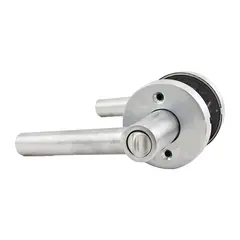 Kwikset 740MILRDT-26DS Milan Lever with Round Rose Entry Door Lock SmartKey with 6AL Latch and RCS Strike Satin Chrome Finish