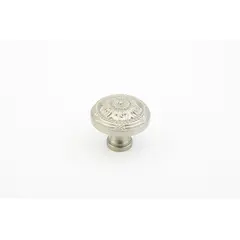 SCHAUB 752-15 Schaub  1-1/2" Versailles Cabinet Knob Satin Nickel Finish