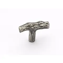 SCHAUB 768-IN Schaub  2" Mountain Twig Cabinet Knob Italian Nickel Finish