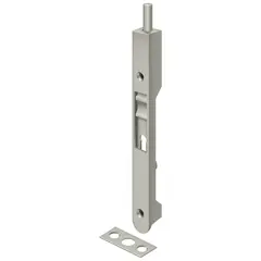 Deltana 7FBR15 7" Flush Bolt; Heavy Duty; Satin Nickel Finish