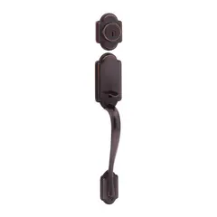 Kwikset 802ANLIP-11P Arlington Dummy Exterior Handleset Venetian Bronze Finish