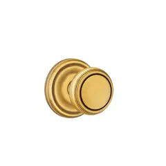 Emtek 8200NWUS7 Norwich Knob 2-3/8" Backset Privacy with Regular Rose for 1-1/4" to 2" Door French Antique Brass Finish