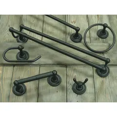 Rusticware 8203BLK Midtowne Robe Hook Black Finish