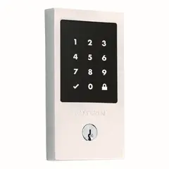 Baldwin 8225055 Stand Alone Minneapolis Touchscreen Deadbolt with Schlage C Keyway Lifetime Bright Nickel Finish