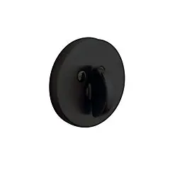 Baldwin 8241190PAT Contemporary 2-1/8" Patio Deadbolt Satin Black Finish