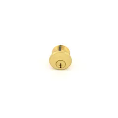 Baldwin 8321033 1" Mortise Cylinder Vintage Brass Finish