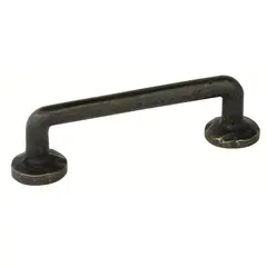 Emtek 86056MB Bronze Rod Cabinet Pull with 4" Center To Center Medium Bronze Finish