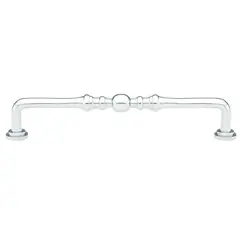 Emtek 86130US26 Spindle Cabinet Pull with 4" Center To Center Polished Chrome Finish