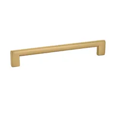 Emtek 86165US4 Trail Cabinet Pull with 8" Center To Center Satin Brass Finish