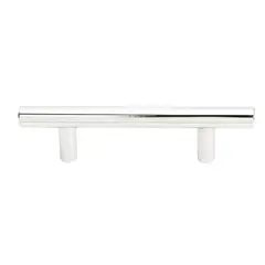 Emtek 86363US26 Brass Bar Cabinet Pull with 8" Center to Center Polished Chrome Finish