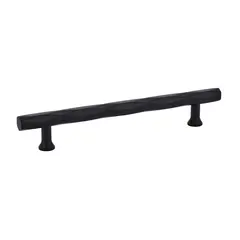 Emtek 86430US19 Tribeca Cabinet Pull with 6" Center to Center Flat Black Finish