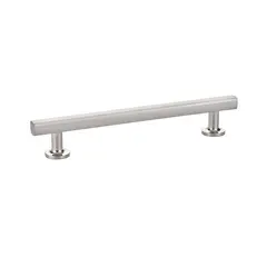 Emtek 86455US15 Freestone Cabinet Pull with 6" Center to Center Satin Nickel Finish