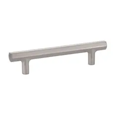 Emtek 86460US15 Mod Hex Cabinet Pull with 4" Center to Center Satin Nickel Finish