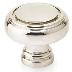 Emtek 86610US14 Norwich 1-1/4" Cabinet Knob Polished Nickel Lifetime Finish