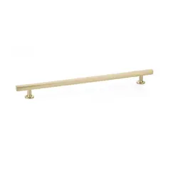 Emtek 86678US4 Freestone Cabinet Pull with 12" Center to Center Satin Brass Finish