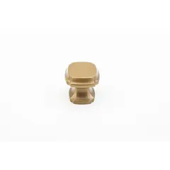 SCHAUB 882-BBZ Schaub  1-3/8" Empire Square Cabinet Knob Brushed Bronze Finish