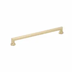 SCHAUB 886-SSB Schaub  10" Center to Center Empire Cabinet Pull Signature Satin Brass Finish