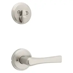 Kwikset 971KAL-15 Single Cylinder Interior Katella Lever Trim Satin Nickel Finish