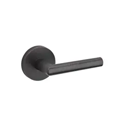 Kwikset 971MILRDT-11P Single Cylinder Interior Milan Lever Trim with Round Rose Venetian Bronze Finish