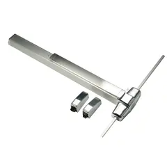 Von Duprin 9827EO26D3 3' Surface Vertical Rod Smooth Case Exit Device; 626 Satin Chrome Finish