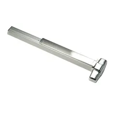 Von Duprin 9947EO26D4 4' Concealed Vertical Rod Grooved Case Exit Device; 626 Satin Chrome Finish