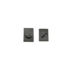 Schlage Residential B60CEN622 Century Single Cylinder Deadbolt C Keyway with 12287 Latch and 10116 Strike Matte Black Finish