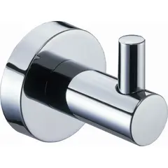 PAMEX BC12CP21 Pamex  Solano Collection Single Robe Hook Bright Chrome Finish