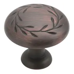 Amerock BP1581ORB 1-5/16" (33 mm) Nature's Splendor Inspirations Cabinet Knob Oil Rubbed Bronze Finish