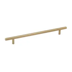 Amerock BP40519BBZ 10-1/16" (256 mm) Center to Center Bar Cabinet Pull Golden Champagne Finish