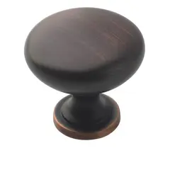 Amerock BP53005ORB-25PACK Pack of 25 1-1/4" (32 mm) Diameter Allison Value Cabinet Knob Oil Rubbed Bronze Finish