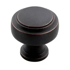 Amerock BP55312DOB 1-3/16" (30 mm) Highland Ridge Rectangular Cabinet Knob Dark Oiled Bronze Finish