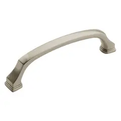 Amerock BP55346G10 5-1/16" (128 mm) Center to Center Revitalize Cabinet Pull Satin Nickel Finish