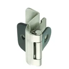 Amerock BPR8704G10 1/2" (13 mm) Overlay Double Demountable Cabinet Hinge 2 Pack Satin Nickel Finish