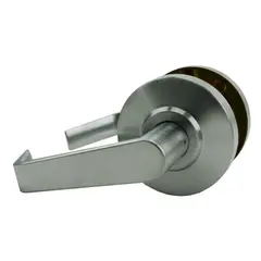 Dexter Commercial C2000CLCLRMR626SFIC Classroom Grade 2 Regular Lever Clutching Cylindrical Lock with Small Format IC Prep; 2-3/4" Backset; and ANSI Strike Satin Chrome Finish