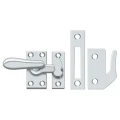 Deltana CF66U26 Window Lock; Casement Fastener; Medium; Bright Chrome Finish