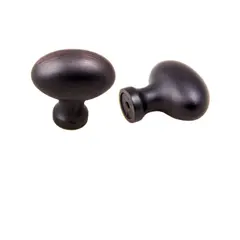 Crown Cabinet Hardware CHK8399110B 1-5/8" Football Cabinet Knob Oil Rubbed Bronze Finish