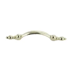 Crown Cabinet Hardware CHP433PB 5" Cabinet Pull with 3" Center to Center Polished Brass Finish