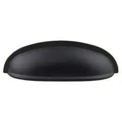 Crown Cabinet Hardware CHP80753BK 4-1/2" Bin Cabinet Pull with 3" Center to Center Matte Black Finish