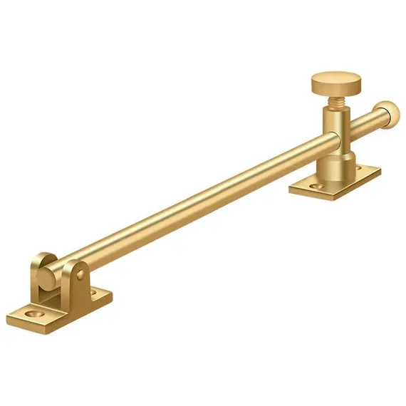 Deltana CSA12CR003 12" Casement Stay Adjuster; Lifetime Brass Finish