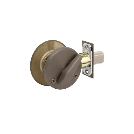 Falcon D271613 D200 Series Occupancy Indicator Deadbolt 30253 Latch 10094 Strike Oil Rubbed Bronze Finish