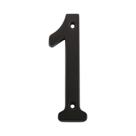 PAMEX DD074S1OB Pamex  4" Heavy Duty House Number # 1 Oil Rubbed Bronze Finish