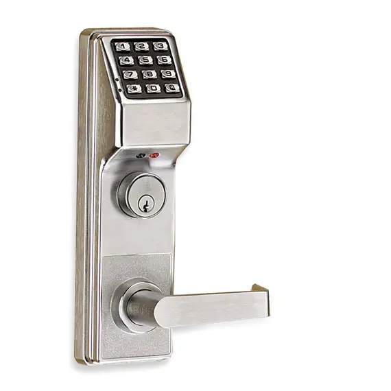 Alarm Lock ETDL27S1G26DV99 Trilogy Exit Trim with Straight Lever for Von Duprin 99 Satin Chrome Finish