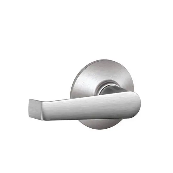 Schlage Residential F10ELA626 Elan Lever Passage Lock with 16080 Latch and 10027 Strike Satin Chrome Finish