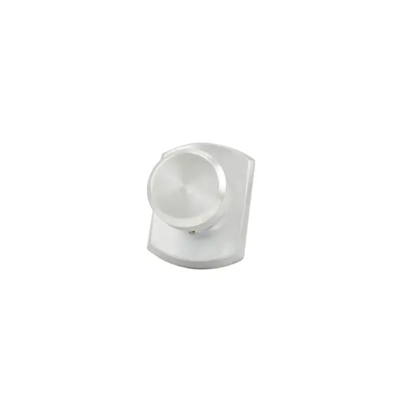 Schlage Residential F170BWE626GRW Bowery Knob with Greenwich Rose Half Dummy Satin Chrome Finish