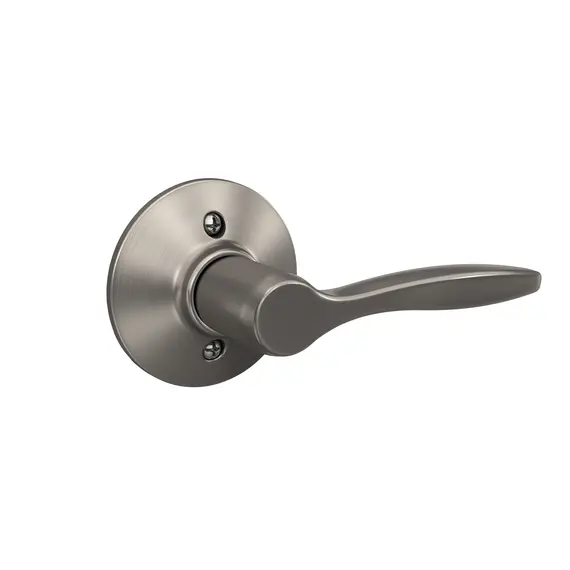 Schlage Residential F170DEL619RH Right Hand Delfayo Lever Half Dummy Satin Nickel Finish