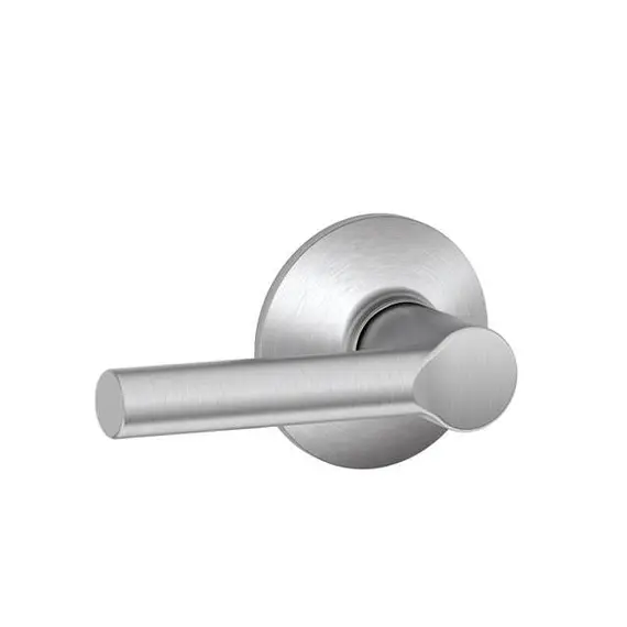 Schlage Residential F59BRW626 Broadway Lever Interior Active Trim with 12326 Latch and 10269 Strikes Satin Chrome Finish