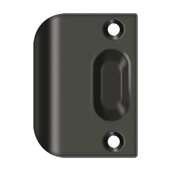 Deltana FLSP335U10B Full Lip Strike Plate; Oil Rubbed Bronze Finish