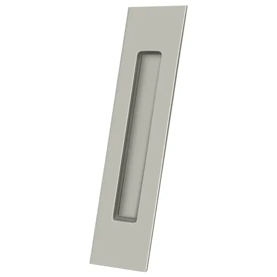 Deltana FP10225U15 Flush Pull; 10" x 2-1/4" x 3/4"; Satin Nickel Finish