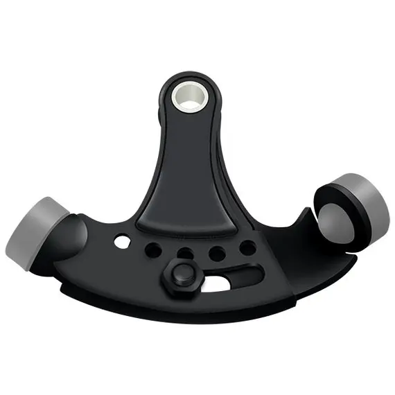 Deltana HPA69U19 Hinge Pin Stop; Hinge Mounted; Adjustable; Black Finish