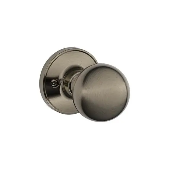 Schlage Residential - J Series J170CNA620 Half Dummy Lock Corona Knob Antique Nickel Finish